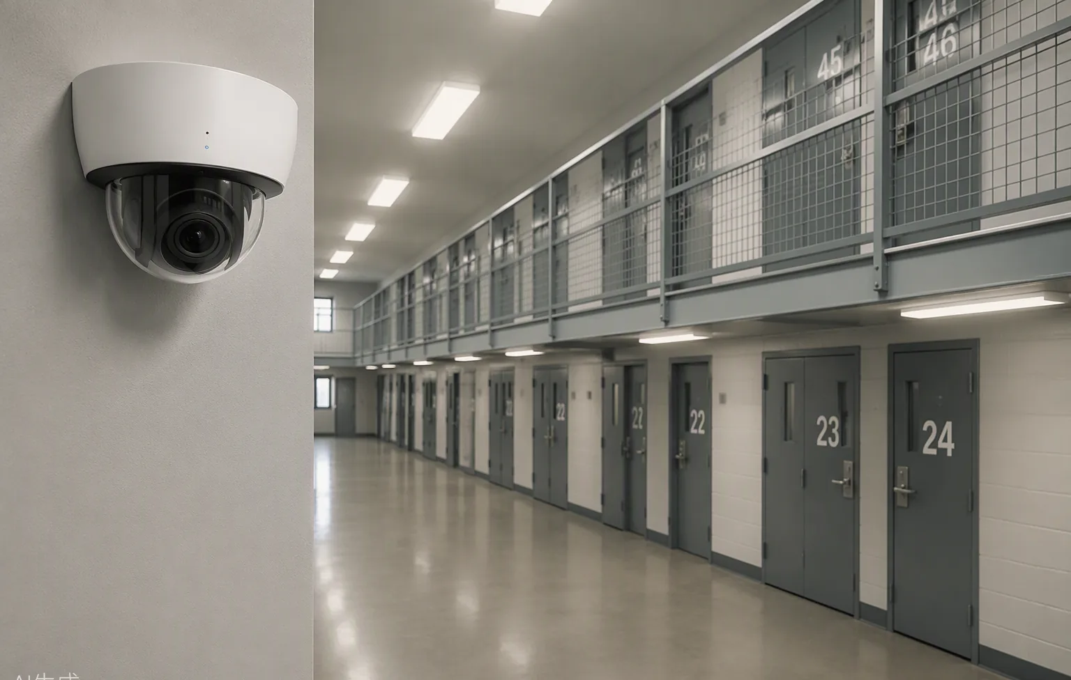 监狱与警局场景